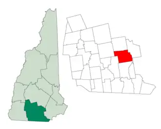 Localisation de Bedford