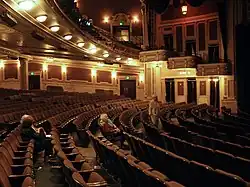 Intérieur de l'Hippodrome Theater.
