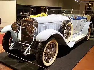 1924 Hispano-Suiza H6B Million-Guiet Dual-Cowl Phæton.