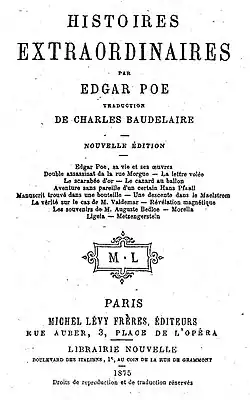 Image illustrative de l’article Histoires extraordinaires