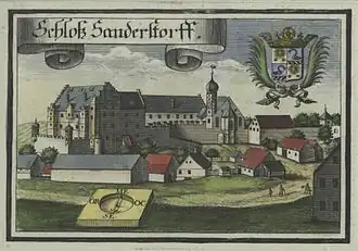 Sandersdorf Castle&nbsp;(en).