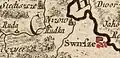 Hniszów (Nizow) sur la carte de la République (Rizzi Zannoni) en 1772.
