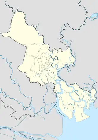 voir sur la carte de Hô Chi Minh-Ville