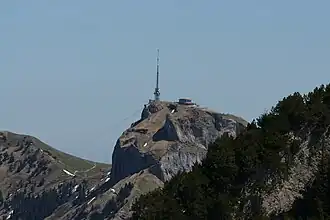 Hoher Kasten vu depuis le Staubern