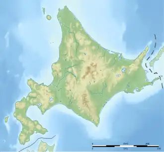 Voir sur la carte topographique de Hokkaidō