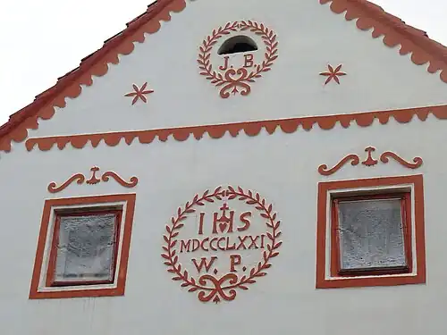 Détail de la maison.