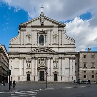 Église du Gesù à Rome (après 1584).