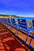 Les chaises Bleues de la Prom'.