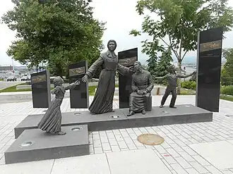 Monument en hommage.