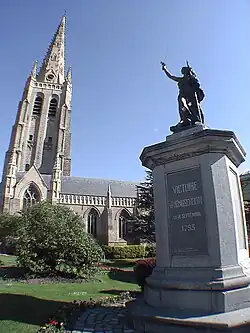 Monument commémoratif de labataille d'Hondschoote.