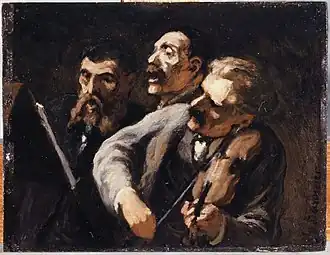 Trio d'amateurs, 1863-1867Petit Palais, Paris