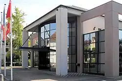 Mairie rénovée par Gérard Jauss.