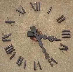Horloge du clocher.