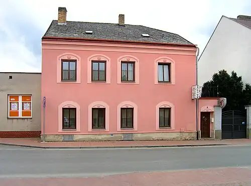 Maison dans la rue Březinova.