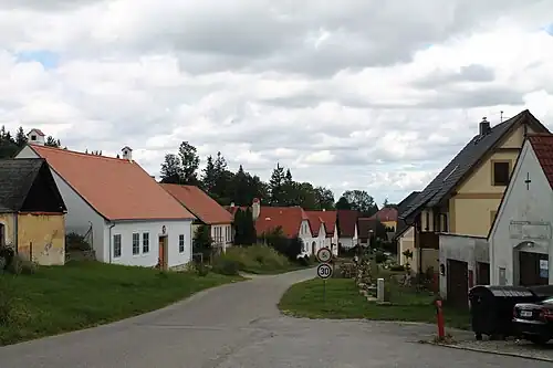 Rue de Horní Stropnice.