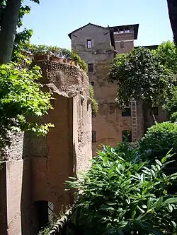 Vestiges du pavillon des Jardins de Salluste.