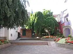 Parvis des droits de l'homme.