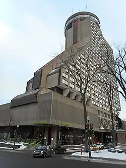 Vue depuis la Grande Allée.