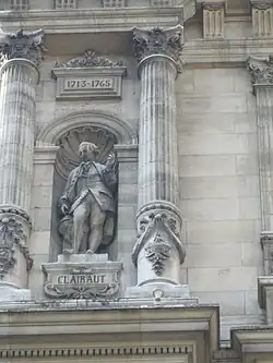 Alexis Claude Clairaut (1880), façade de l'hôtel de ville de Paris.