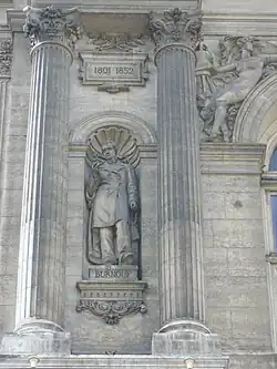 Eugène Burnouf (1882), hôtel de ville de Paris.