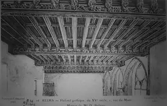 Plafond à la française et