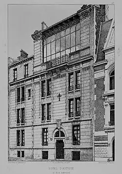 No 61 : hôtel d'artiste.