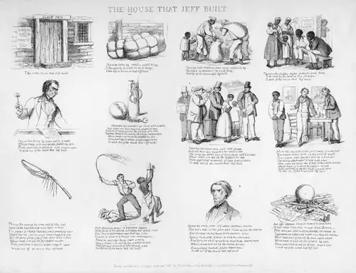 « The House That Jeff Built », dénonciation contre Jefferson Davis et l'esclavage, 1863