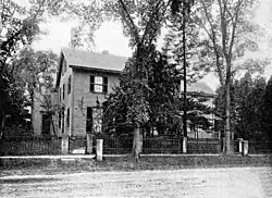 La demeure familiale de Thoreau, en 1860.