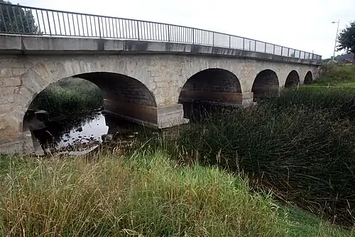 Pont sur le Drugeon à Houtaud.