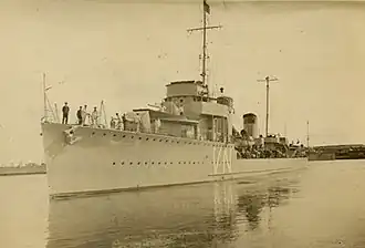 illustration de HNLMS Van Nes (1930)