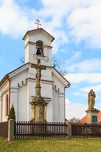 Chapelle à Hroška.