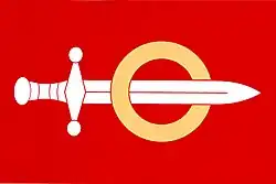 Drapeau de Hrochův Týnec