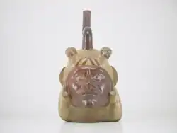 Céramique portrait mochica