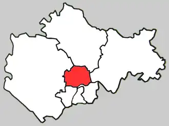 Localisation de Huáishàng Qū