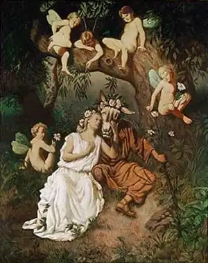 Titania dans sa merveilleuse illusion