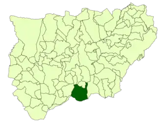 Localisation de Huelma