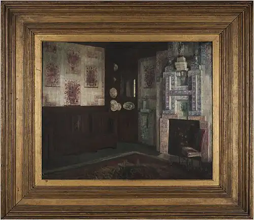 Georges-Victor Hugo, La Salle à manger à Hauteville House, Paris, maison de Victor Hugo.