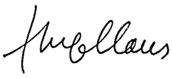 signature de Hugo Claus