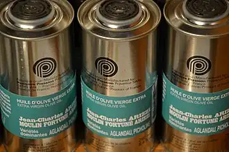 Huile d'olive de Volx.