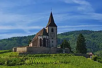Image illustrative de l’article Église mixte Saint-Jacques-le-Majeur de Hunawihr