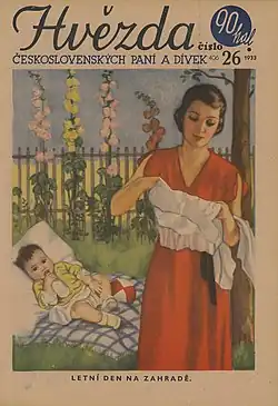 Hvězda československých paní a dívek&nbsp;(cs) (L'Étoile des femmes et jeunes femmes tchécoslovaques) en 1933