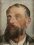 Portrait du poète Jaroslav Vrchlicky.