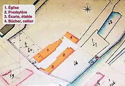 Hypothèse 1 Château de Saint-Martin