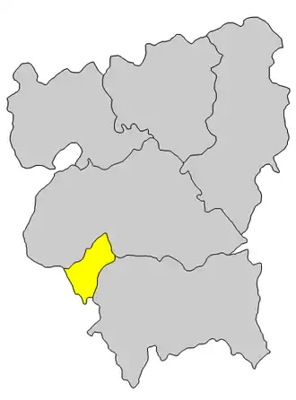 Localisation de Yuánchéng Qū