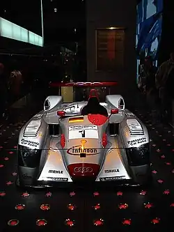 Audi R8 n°1 de 2001