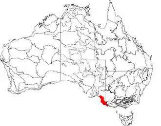 Description de l'image IBRA 6.1 Naracoorte Coastal Plain.png.