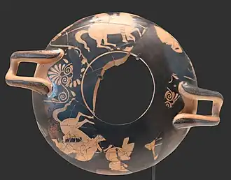 Coupes à figures rouges.