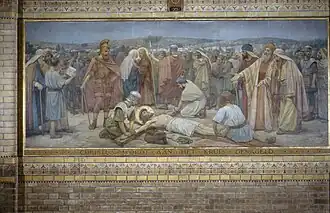 Peinture ornementale.