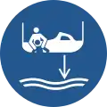 M041 – Abaisser le canot de sauvetage à l'eau (lors de son lancement)