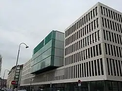 Façade du siège de l'Université de Lyon.